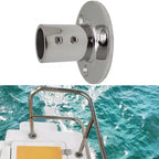316 Stainless Steel Railing Base for Boat Handrail (Fits 78" or 1" Tubes)