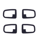 4pcs Textured Black Inner Door Handle Trim for BMW 3 Series (1990–1999)