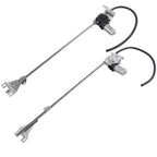 Set of 2 Power Window Regulators with Motor for Freightliner Argosy (1999–2011)