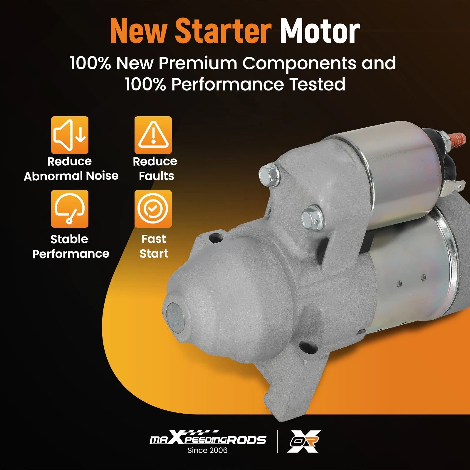 Starter Motor for Subaru Robin EH65 EH72 EH722 (12V 11TH 263-70505-J0)