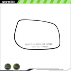 Passenger Side View Mirror Glass with Plate for Toyota Yaris Sedan (2007–2012)