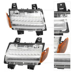 LED Turn Signal Lights w/DRL for 2018-2022 Jeep Wrangler JL ()