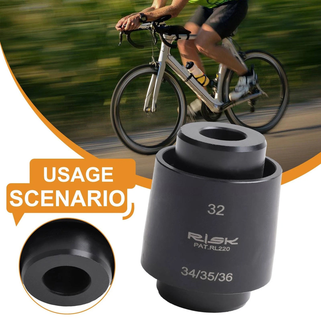 Portable Installation Tool for Bike Shock Fork Dust Seals (32/34/35/36mm)