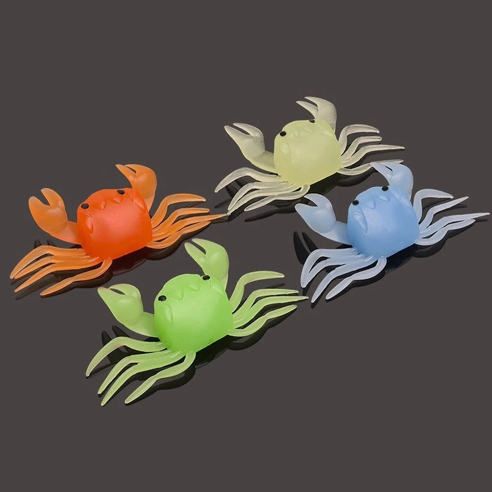 10pcs Realistic Crab Silicone Bait for Saltwater Fishing