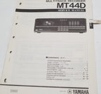 Service Manual for Yamaha MT44D (Vintage)