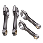 Set of 4 Forged H-Beam Connecting Rods with ARP Bolts for Cadillac ATS (2013–2019)