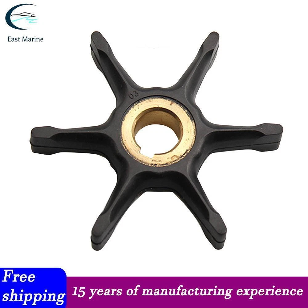 Water Pump Impeller for Johnson OMC Outboard (0775518, 375638, 775518, 777829, 18-3002)