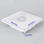Wall Mounted Light Control Sensor Switch for (1 Million Cycles)