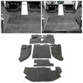 6pcs Interior Carpet Kit for Jeep Wrangler TJ (1997–2006) Gray