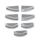 7x Window Lift Switch Button Trim for Mercedes Benz A B C E CLA CLS GLA GLE GLS (2012-2023)