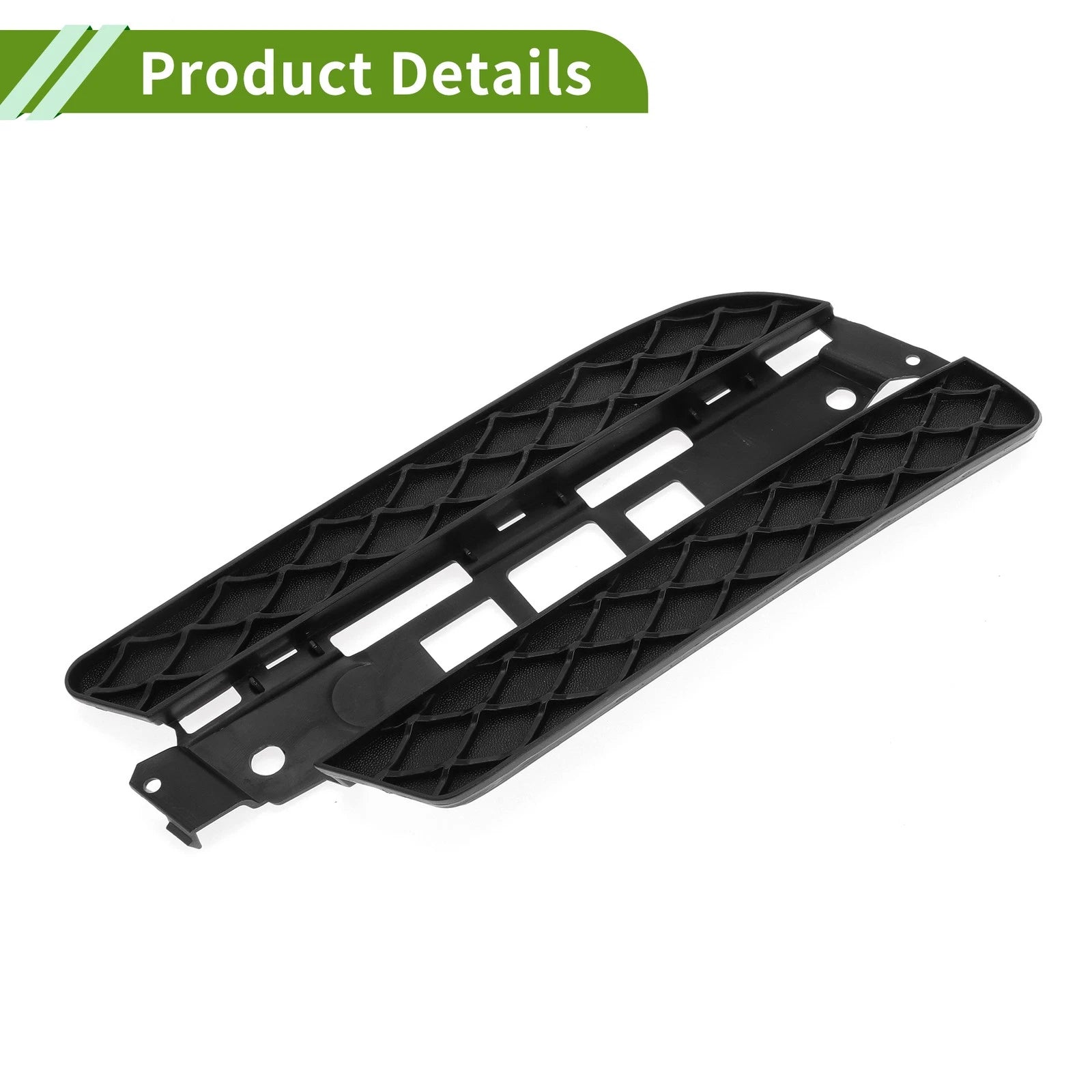 1 Pc Fog Light Grill for Mercedes Benz GL350 (2007–2012) No. 1648847122 Black