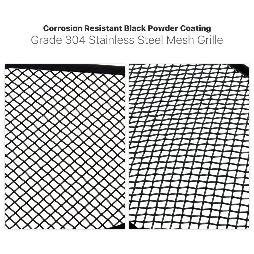 Stainless Steel Black Mesh Grille Insert for Chrysler 200 (2011-2014)