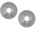Set of 2 Solid Rear Disc Brake Rotors Dia 282 mm for Kia Optima (2017)