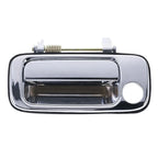 Front Left Chrome Door Handle W/ Keyhole for Landcruiser J80 (1990–1998)