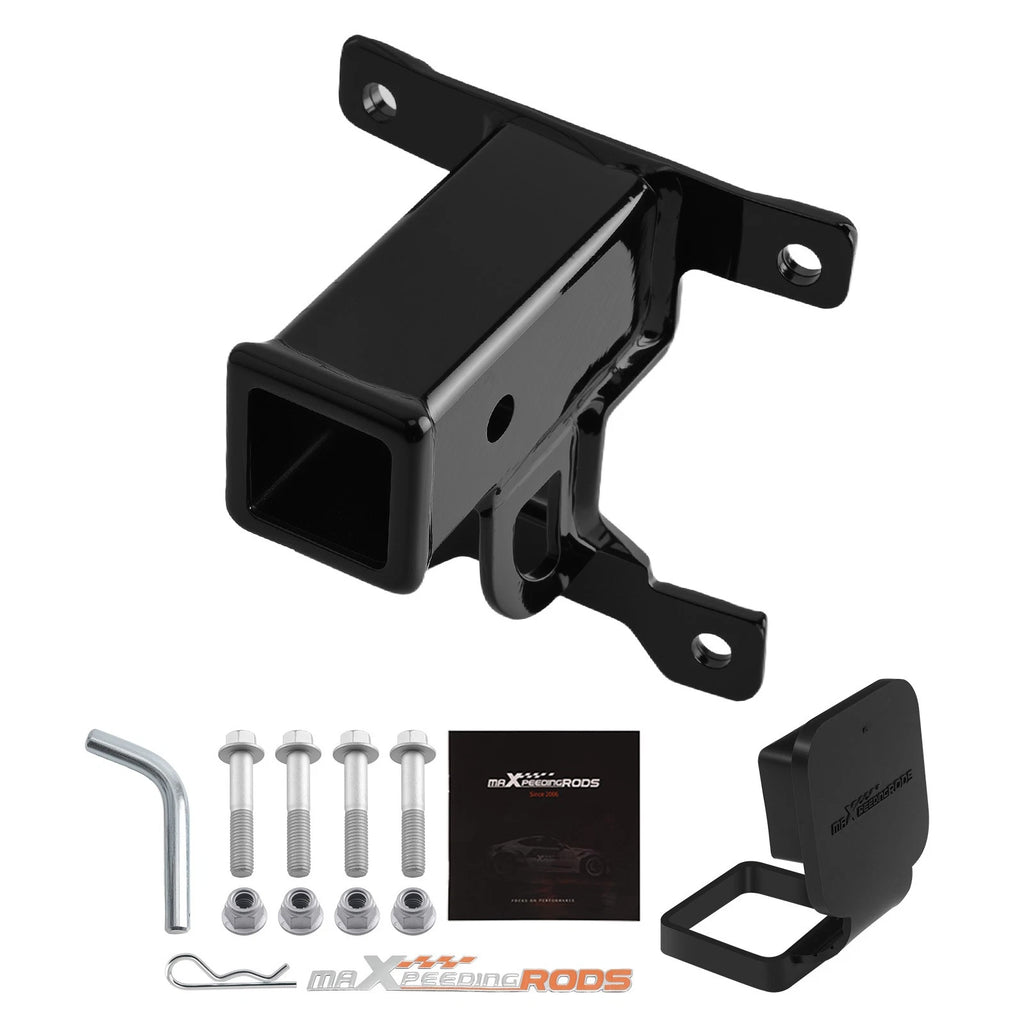 2" Steel Hitch Assembly for Polaris RZR PRO XP/4 (2020–2026) Black Powder Coat
