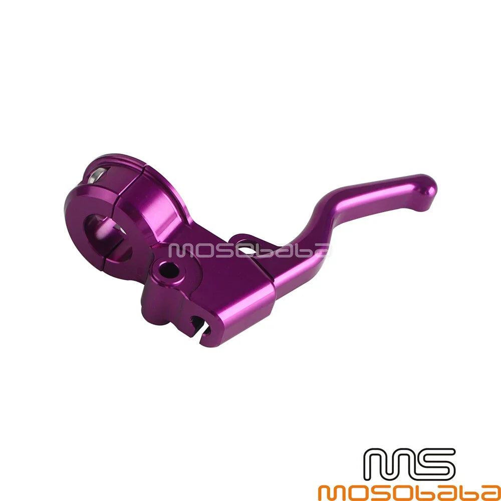 Clutch Brake Handle Lever Perch for Harley Softail Custom FXSTC FLSTN (2000-2017)