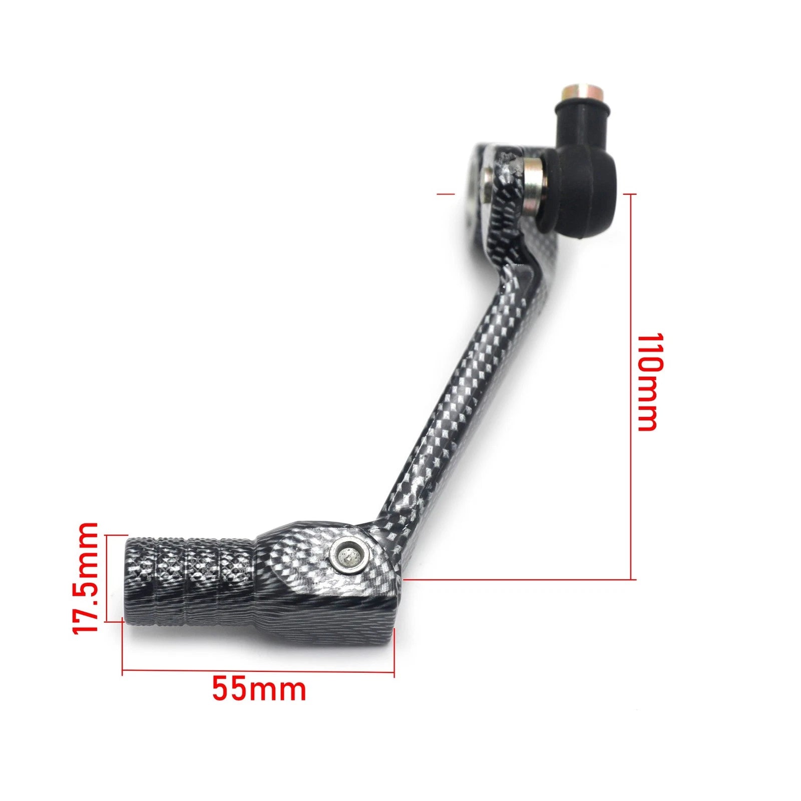 Carbon Rear Brake Pedal Foot Lever for Honda CBR 600 F4 F4i (1999–2006)