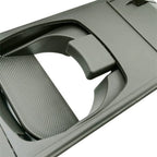 Black L&R Front Cup Holder Trim for Toyota Hilux Vigo Fortuner (2005-2014)