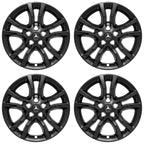 18" Gloss Black Wheel Skins for 2014-2015 Chevy Camaro - UQSK0244