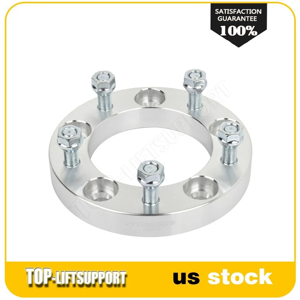 Set of 4 Wheel Spacers 1" for Dodge Ram 1500, Ford F-150, Jeep CJ5, CJ7