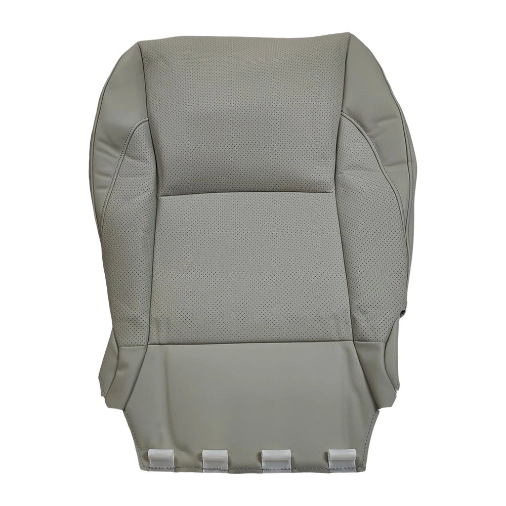 Driver Side Bottom Perforated Leather Seat Cover Gray for Lexus ES350 (2007–2012)
