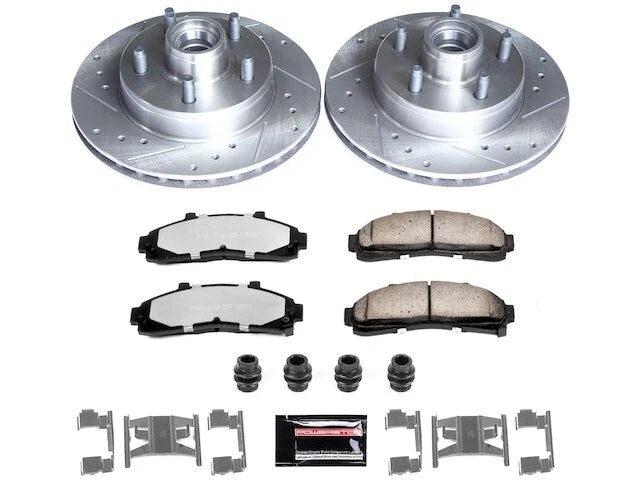 Front Brake Pad and Rotor Kit for Mazda B2300 RWD (1995–1997) ZV425SQ
