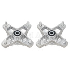 2X Front Left Right Wheel Hubs for Honda TRX250EX TRX400EX TRX250X TRX400X