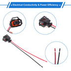 2X 2 Pin Sensor Wiring Harnesses for Kia Soul Rio (2010–2015) No.1928403698