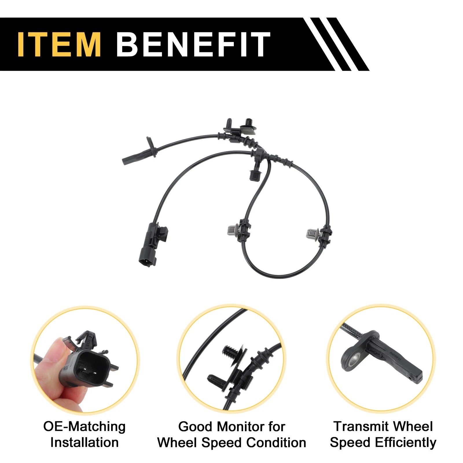 ABS Wheel Speed Sensor No. 84518370 for Chevrolet Blazer (2019–2024)