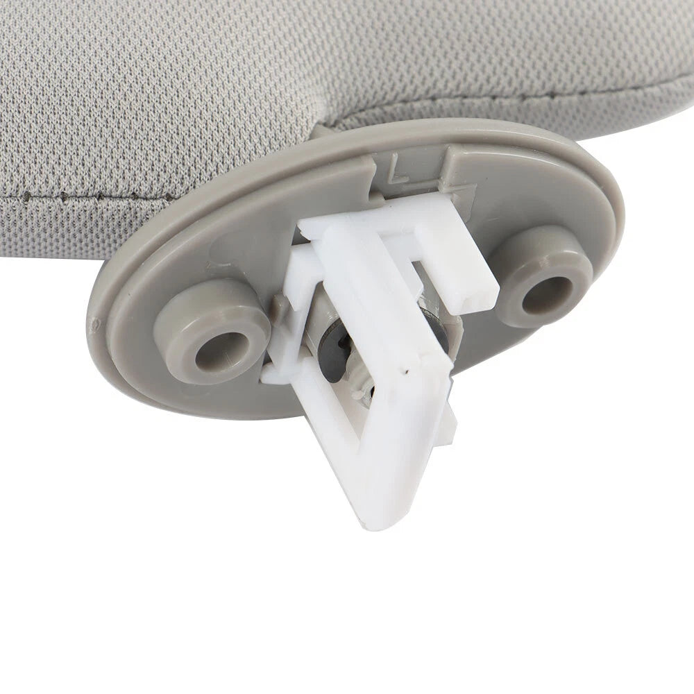Driver Side Sun Visor for Toyota 4Runner (2010–2022) Light Gray