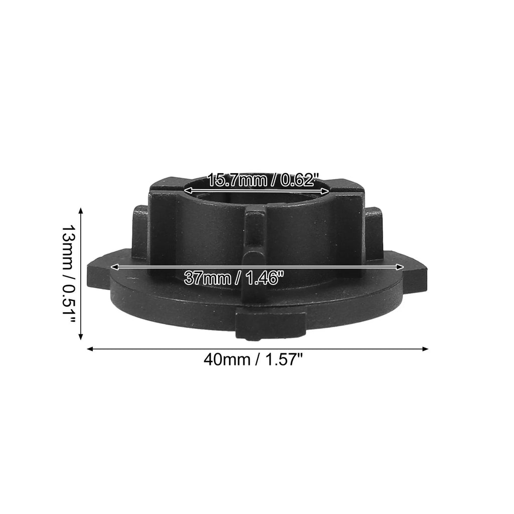 Set of 2 H7 LED Headlight Adapter Bases for Volkswagen Tiguan (2015) 767153235788