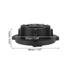 Set of 2 H7 LED Headlight Adapter Bases for Volkswagen Tiguan (2015) 767153235788