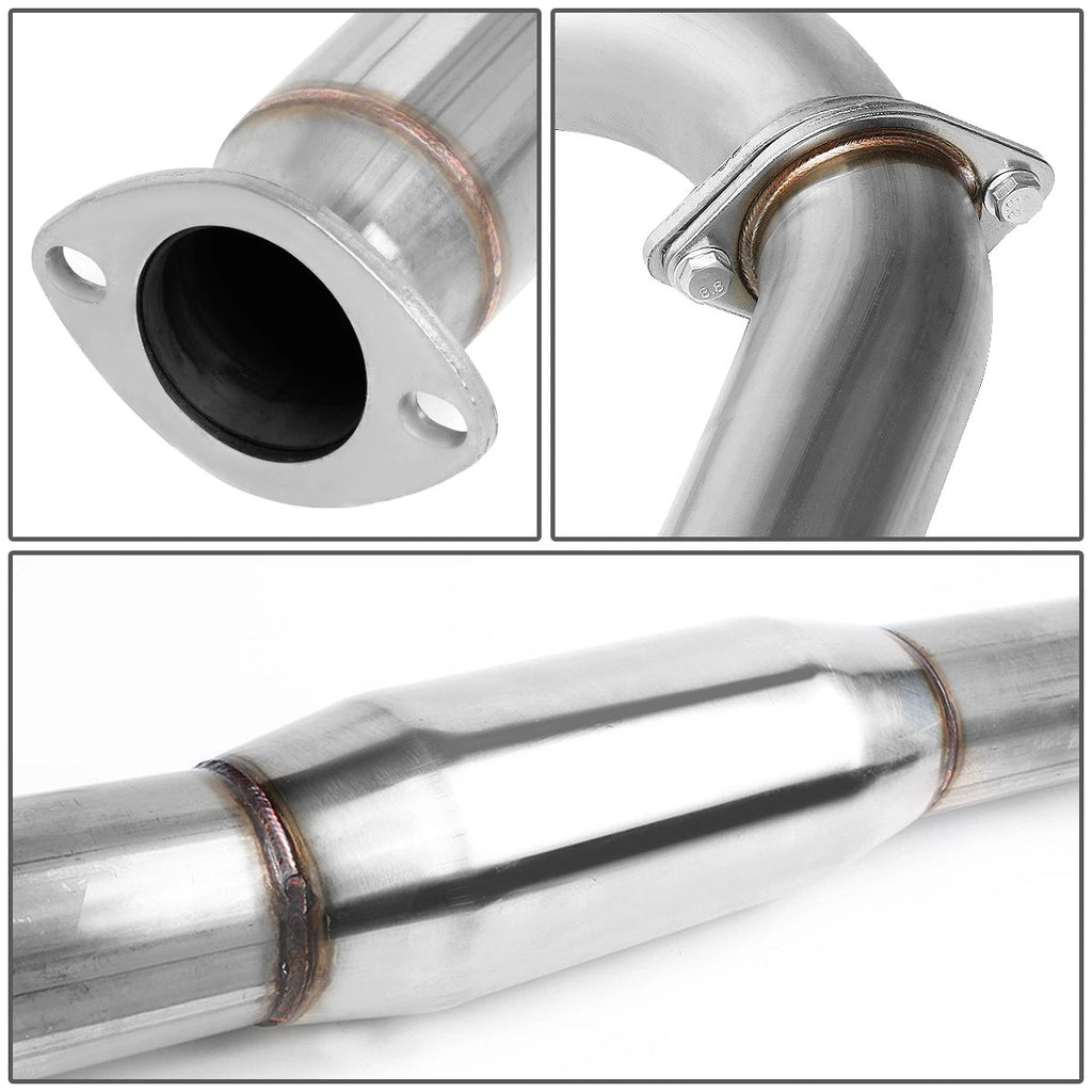 Catback Exhaust Pipe 2.25" for Eclipse 3G V6 (1995–1999) - 4" Muffler Tip
