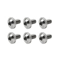 6pcs M6x30mm Titanium Alloy Torx Head Bolts for Bike Motorcycle