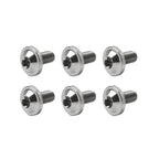6pcs M6x30mm Titanium Alloy Torx Head Bolts for Bike Motorcycle