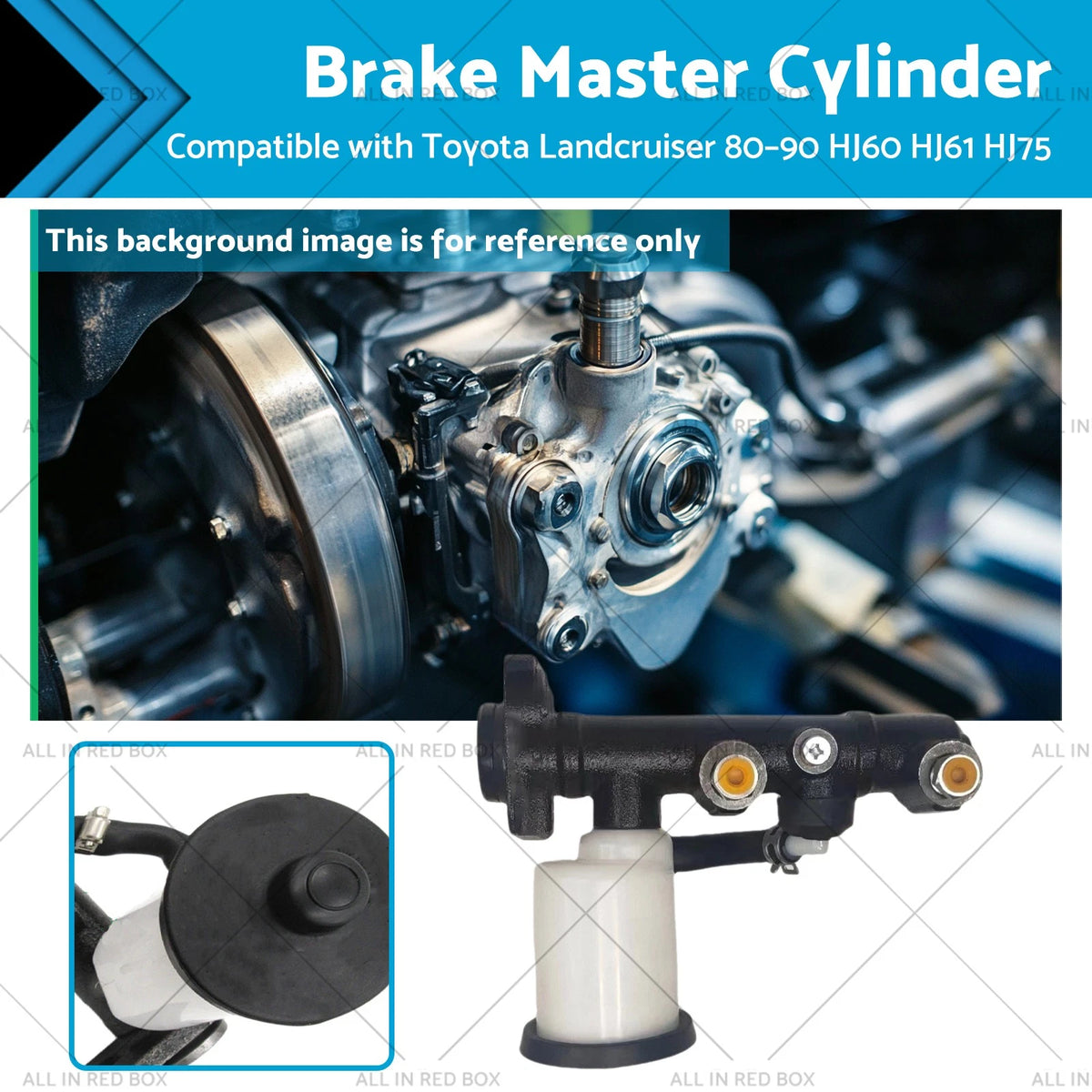 Brake Master Cylinder for Toyota Landcruiser HJ60 HJ61 HJ75 (1980–1990)