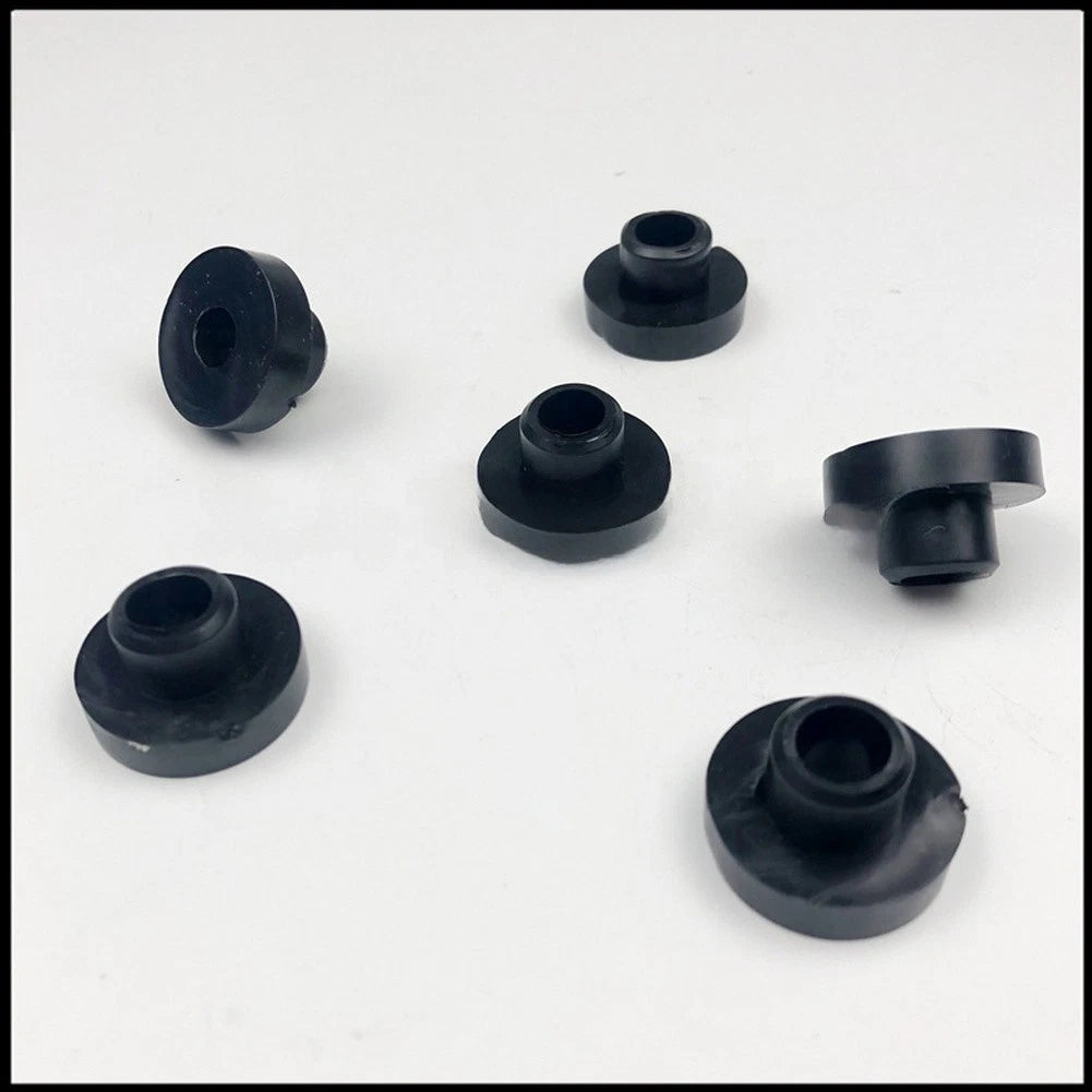 6 Pack Fuel Tank Bushing Grommet for Lawn Mowers (7.7 x 5.4 x 1.6 cm)