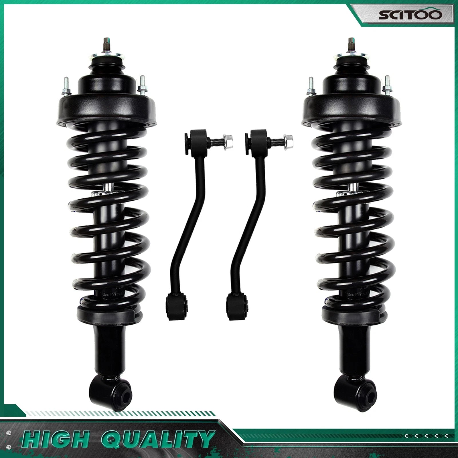 Rear Strut + Sway Bar Kit for Ford Explorer Mercury Mountaineer (2002–2003)