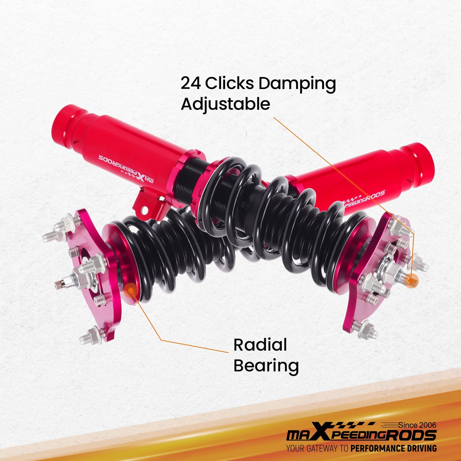 Adjustable Coilovers for Honda Civic FK Hatchback (2016-2021)