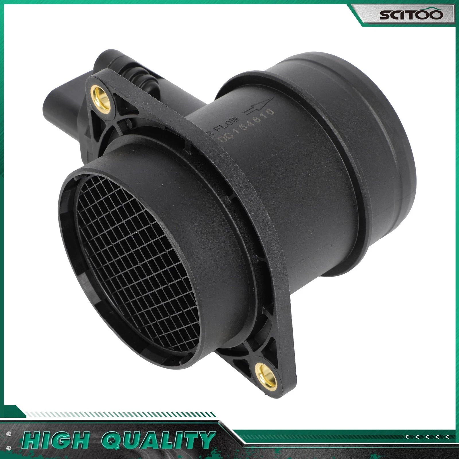 Mass Air Flow Meter MAF for Volkswagen Beetle L4 1.9L (1998–2003) W/ Housing