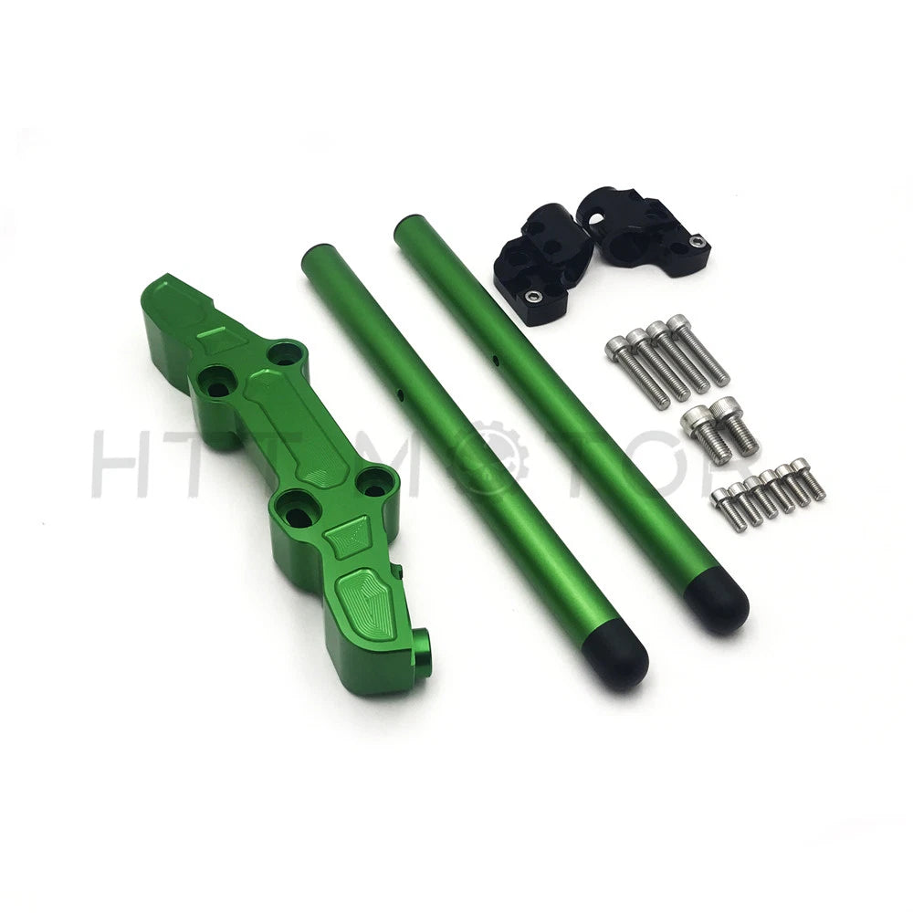 Clipon Adapter Plate & Handlebar Kit for Kawasaki Ninja 650R ER6F (2006–2016)