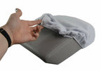 Fleece Console Lid Armrest Cover for Jeep Grand Cherokee (2005–2010) Gray