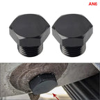 Aluminum 6AN Block Off Cap ORB Plug Male Fitting Adapters