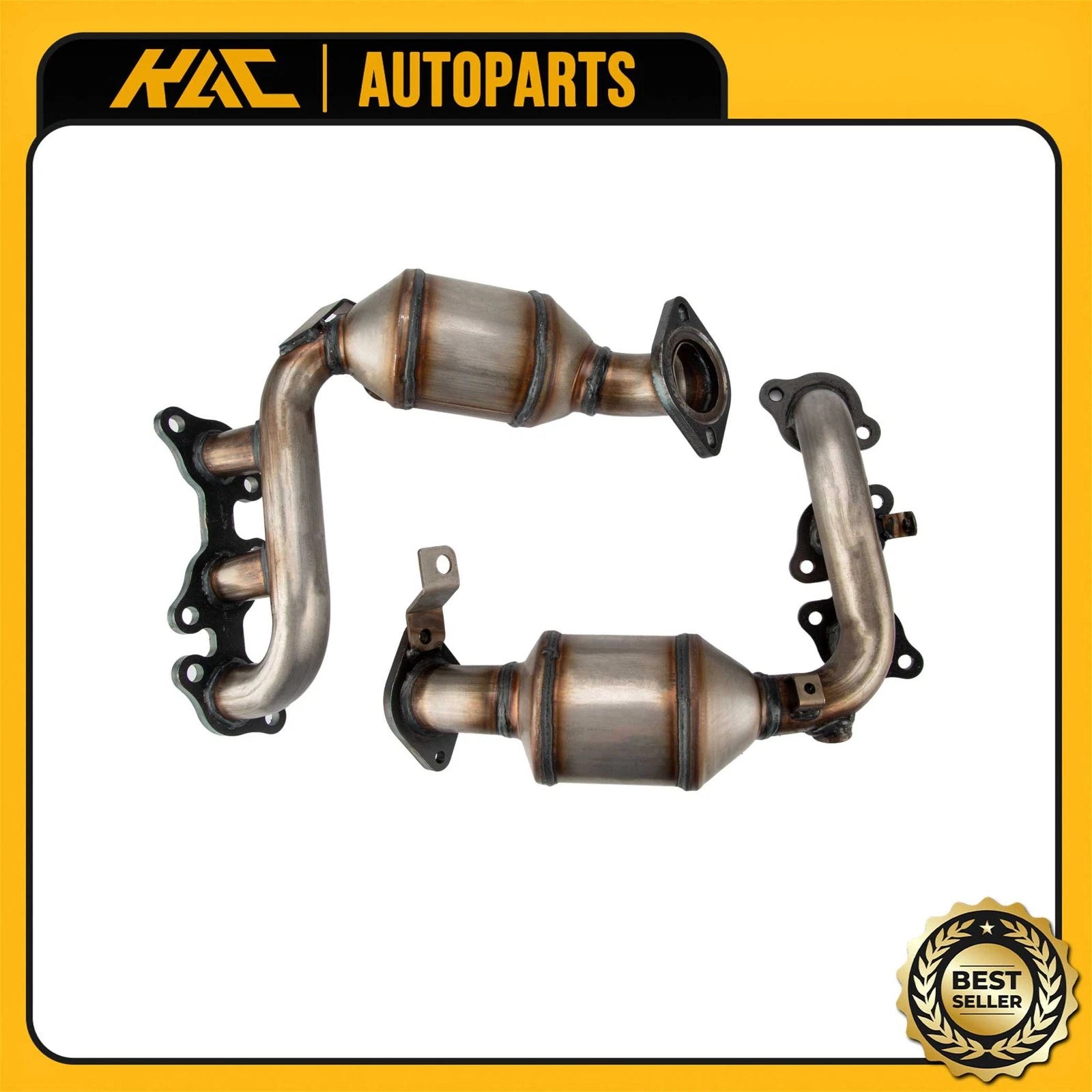 Catalytic Converter Front and Rear for Toyota Sienna (2004–2006) 3.3L EPA 2Pcs