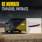 Rear Left Bumper Reflector Light for Volkswagen Jetta (2019-2021)