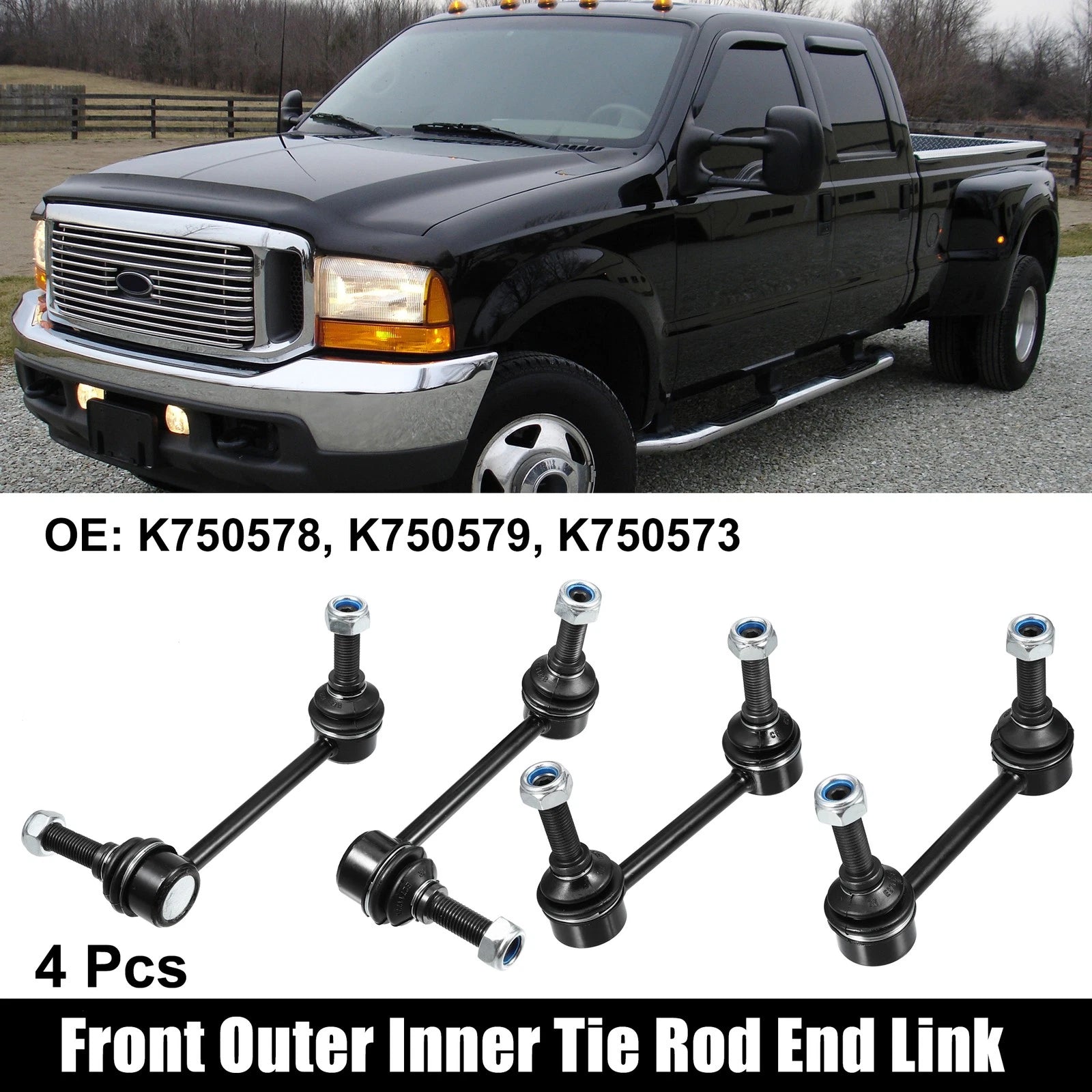 Set of 4 Sway Bar Links for Jeep Grand Cherokee 
