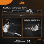 Steering Rack and Pinion Kit for Mitsubishi L200 / Triton (RHD)