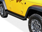 iBoard Black Running Boards for Jeep Wrangler JK (2007–2018)