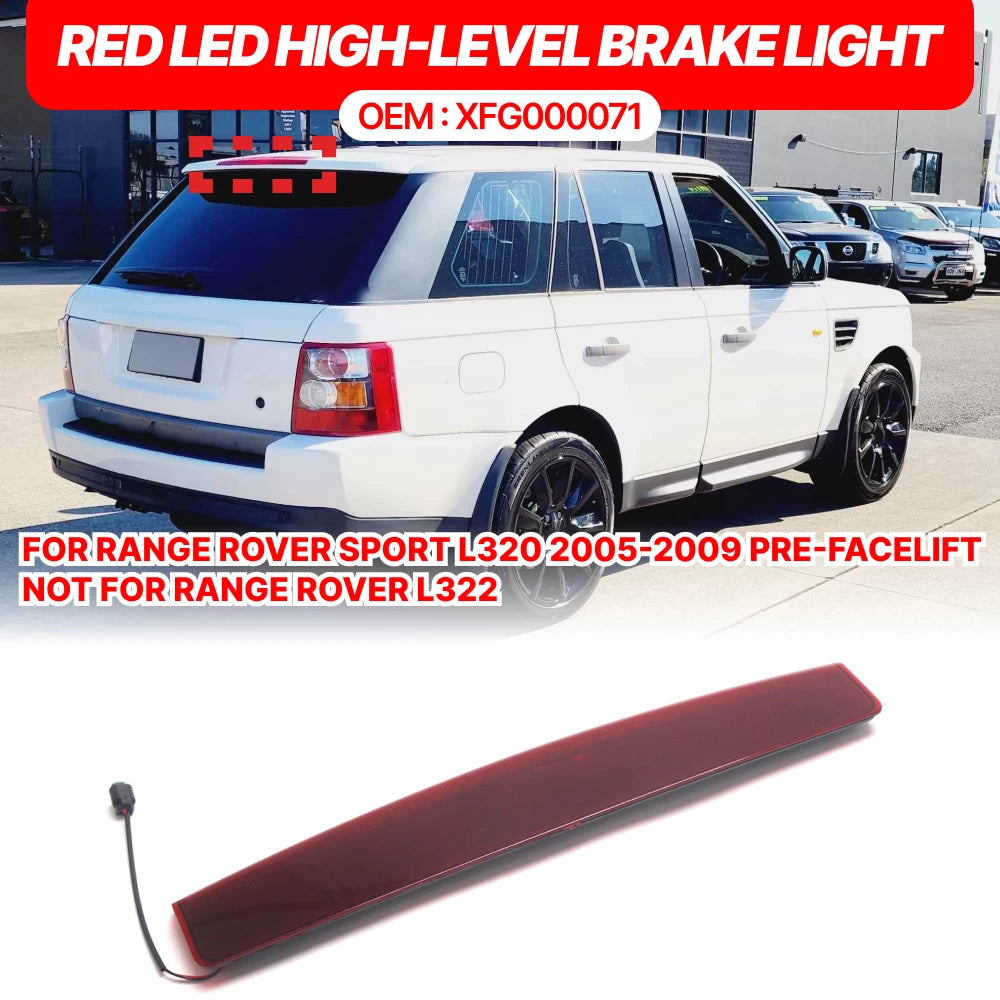 Red LED 3rd Brake Light for Range Rover Sport L320 (2005–2009)