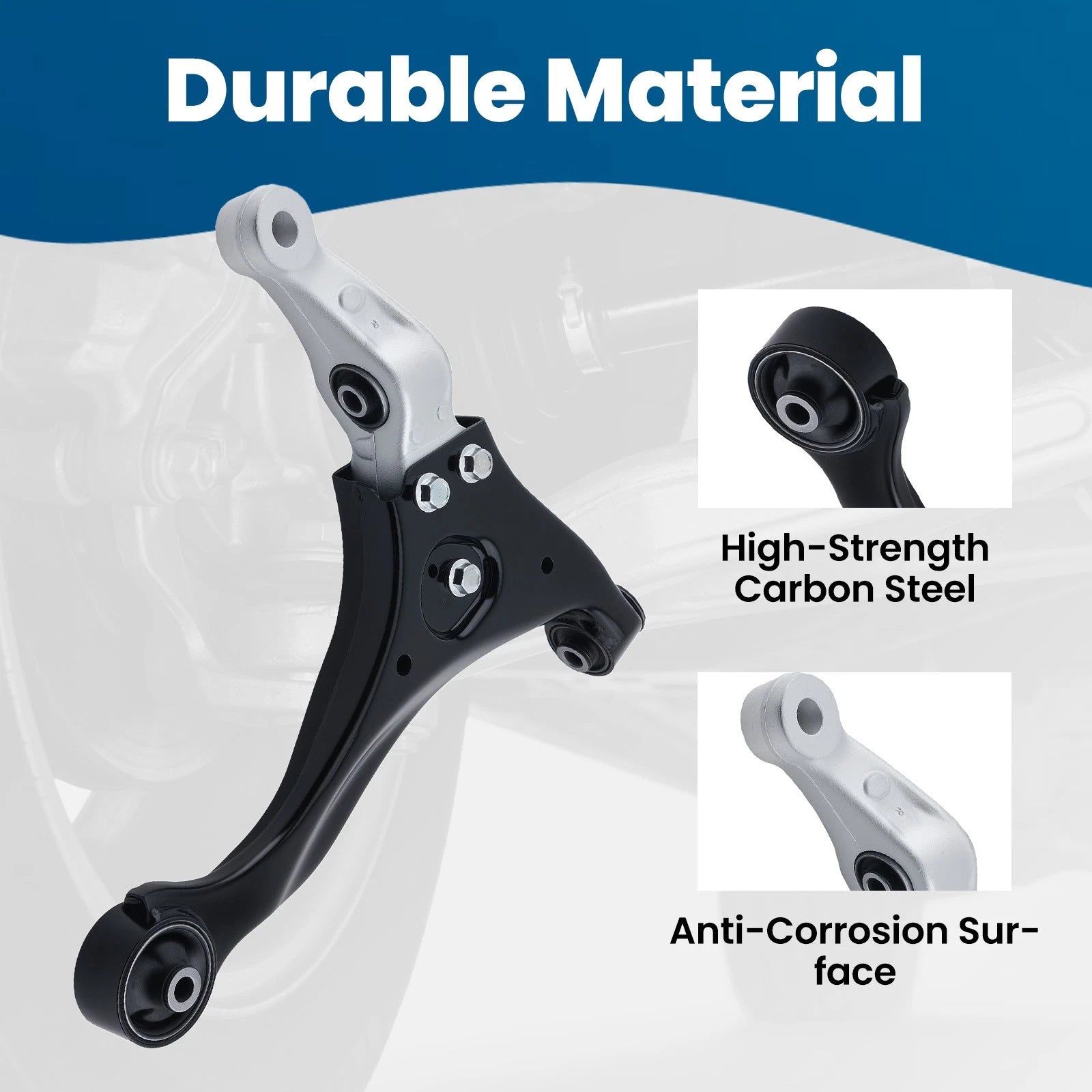 Front Lower Control Arm w/ Ball Joint Assembly for Hyundai Sonata (2006–2010)